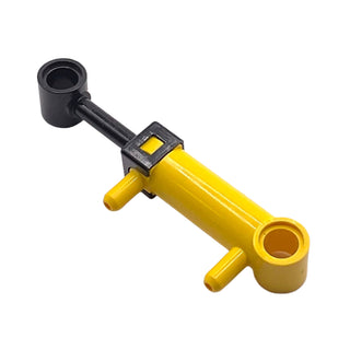 Pneumatic Cylinder with 2 Inlets Small (32mm), Part# x189c01 Part LEGO® Yellow Very Good