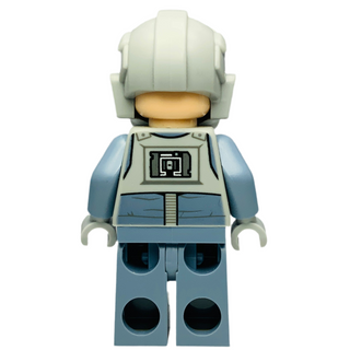 AT-AT Driver - Dark Red Imperial Logo, Cheek Lines, Frown, sw1104 Minifigure LEGO®