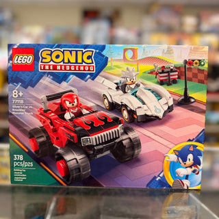 Silver's Car vs. Knuckles' Monster Truck, 77118 - LEGO® Sonic The Hedgehog Building Kit LEGO®