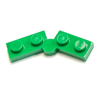 Hinge Plate 1 x 4 Swivel (2429 / 2430), Part# 2429c01 Part LEGO® Green