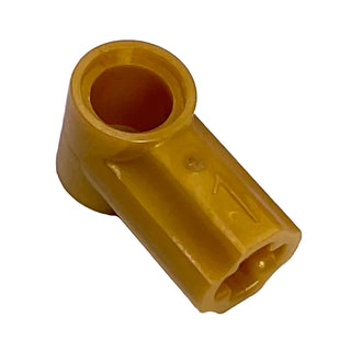Technic, Axle and Pin Connector Angled #1, Part# 32013 Part LEGO® Pearl Gold