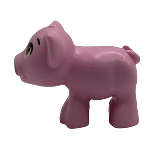 Pig, Dark Pink Nose Pattern (Hamlet) LEGO® Animals LEGO®