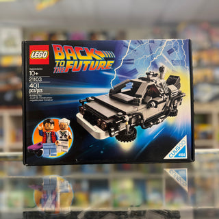 The DeLorean Time Machine, 21103 - LEGO® Ideas Set Building Kit LEGO®