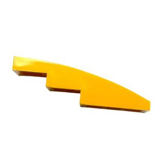 Slope, Curved 4 x 1, Part# 61678 Part LEGO® Bright Light Orange