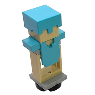 LEGO® Minecraft Armor Stand (Assembly) Part LEGO® with Diamond Armor