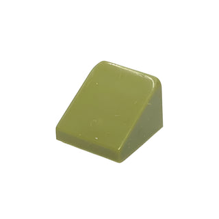 Slope 30 1 x 1 x 2/3, Part# 54200 Part LEGO® Olive Green