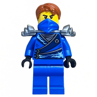 Jay (Techno Robe) - Rebooted, Flat Silver Shoulder Armor, njo0103 - LEGO® Ninjago Minifigure Minifigure LEGO®
