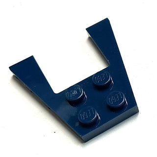 Wedge, Plate 4 x 4, Part# 43719 Part LEGO® Dark Blue