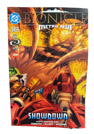 Bionicle Comics Books LEGO® Bionicle #18 May 2004 Showdown [biocom18]
