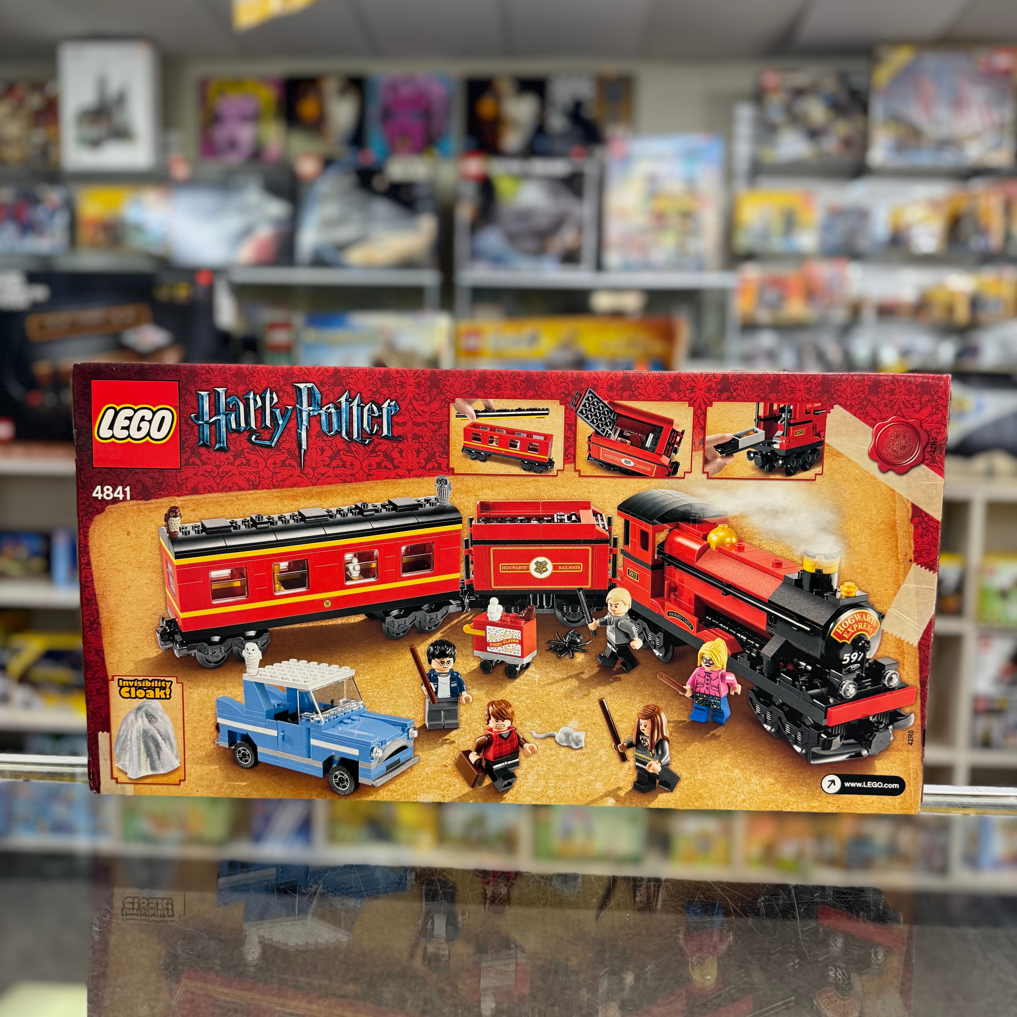 Red Boxes Christmas Red Brick Lego Harry Potter Hogwarts Express