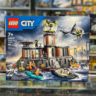 Police Prison Island, 60419 - LEGO® City Set Building Kit LEGO®