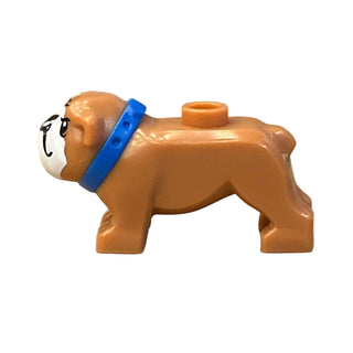 Ripper, Bulldog with Molded Blue Collar and Printed Black Eyes, 65388pb04 - LEGO® Harry Potter Animal