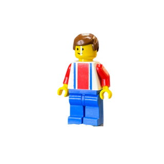 Soccer Player - Red, White, and Blue Team with Number 10 on Back, soc035 Minifigure LEGO®