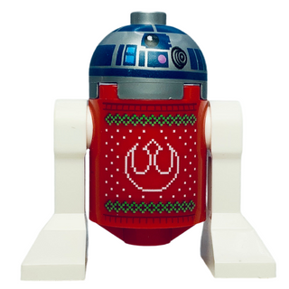 Astromech Droid, R2-D2 - Holiday Sweater, sw1241 Minifigure LEGO® Like New