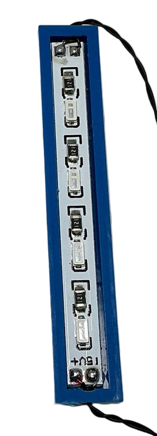 1x6 LED Light Up Plate, DIY System, Reconnectable, LB1x6-LA Custom Parts United Brick Co®