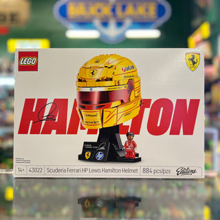 Scuderia Ferrari HP Lewis Hamilton Helmet, 43022 - LEGO® Editions