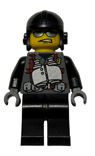 Viper - Binoculars Torso, din005 - LEGO® Dino Attack/Dino 2010 Minifigure