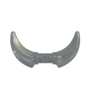 Minifigure, Weapon Hook with Double Blades, Part #37341e Part LEGO® Pearl Dark Gray