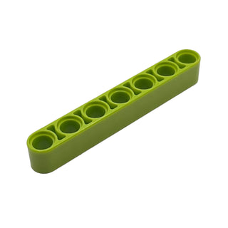 Technic, Liftarm 1x7, Part# 32524 Part LEGO® Lime 1 Part