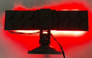 Wide Angle LED Spotlight, DIY System, Reconnectable, ACC04-LA Custom Parts United Brick Co® Red/Red