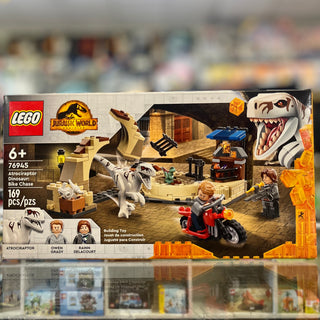Atrociraptor Dinosaur: Bike Chase, 76945 Building Kit LEGO®