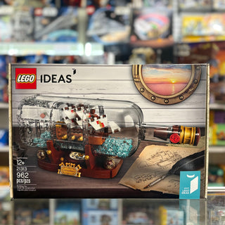 Ship in a Bottle, 21313 - LEGO® Ideas Set Building Kit LEGO®