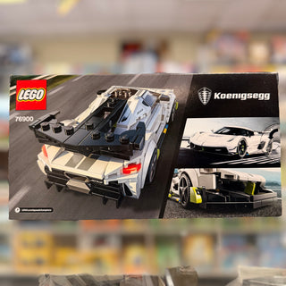Koenigsegg Jesko, 76900 - LEGO® Speed Champions Set Building Kit LEGO®