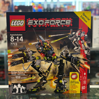 Bridge Walker vs. White Lightning, 7713 - LEGO® Exo-Force Set