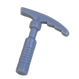 Minifigure Utensil Ice Axe - 6-Rib Handle Part#30193 Part LEGO® Light Bluish Gray