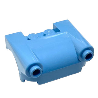 Vehicle, Mudguard 3 x 4 with Headlights, Part# 93597 Part LEGO® Medium Blue