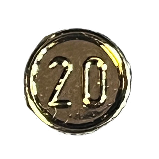 Minifigure, Utensil Coin Type 1 with 20 Mark, Part# 70501b Part LEGO®