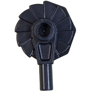 Minifigure, Weapon Circular Saw, Part# 50018g Part LEGO® Pearl Dark Gray