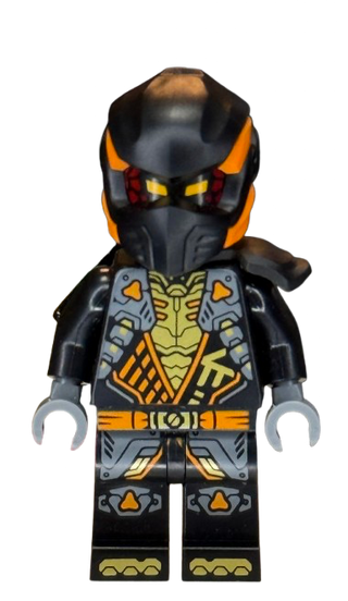 Cole - Dragons Rising, Tunic with Shoulder Armor, Head Wrap, Scabbard, njo0936