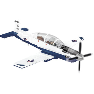 Beechcraft T-6 Texan II Turboprop Blue/White Plane: COBI Set #26624 Building Kit Cobi Toys