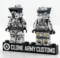 ARF Adv Camo White Trooper- CAC Custom minifigure Clone Army Customs   