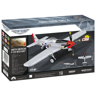 TOP GUN P-51D Mustang Fighter 1/48: COBI Set #5847 Building Kit Cobi Toys