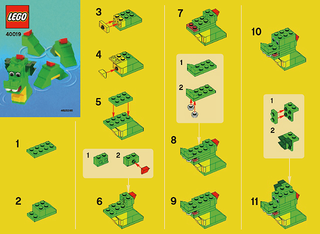 40019-Brickley polybag - INSTRUCTIONS ONLY Instructions LEGO®