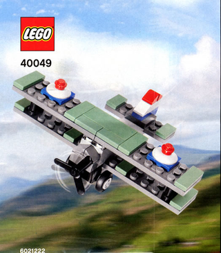 40049-Mini Sopwith Camel polybag - INSTRUCTIONS ONLY Instructions LEGO®