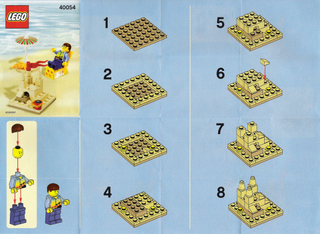 40054-Summer Scene polybag - INSTRUCTIONS ONLY Instructions LEGO®