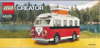 40079-Mini Volkswagen T1 Camper Van (VW Bus) polybag - INSTRUCTIONS ONLY Instructions LEGO®