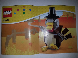 40091-Thanksgiving Turkey - INSTRUCTIONS ONLY Instructions LEGO®