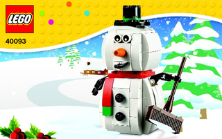 40093-Snowman - INSTRUCTIONS ONLY Instructions LEGO®