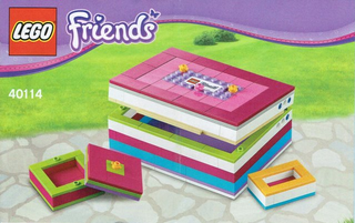 40114-Jewelry Box, Buildable - INSTRUCTIONS ONLY Instructions LEGO®