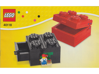 40118-Buildable Brick Box 2 x 2 - INSTRUCTIONS ONLY Instructions LEGO®