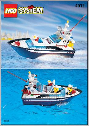 Wave Cops, 4012 - LEGO® Police Set Building Kit LEGO®