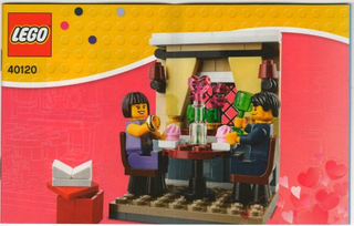 40120-Valentine's Day Dinner - INSTRUCTIONS ONLY Instructions LEGO®