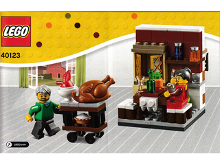 40123-Thanksgiving Feast - INSTRUCTIONS ONLY Instructions LEGO®