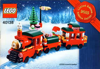 40138-Christmas Train - Limited Edition 2015 Holiday Set - INSTRUCTIONS ONLY Instructions LEGO®