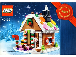 40139-Gingerbread House - INSTRUCTIONS ONLY Instructions LEGO®