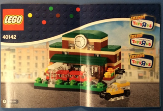 40142-Bricktober Train Station (2015 Toys "R" Us Exclusive) - INSTRUCTIONS ONLY Instructions LEGO®